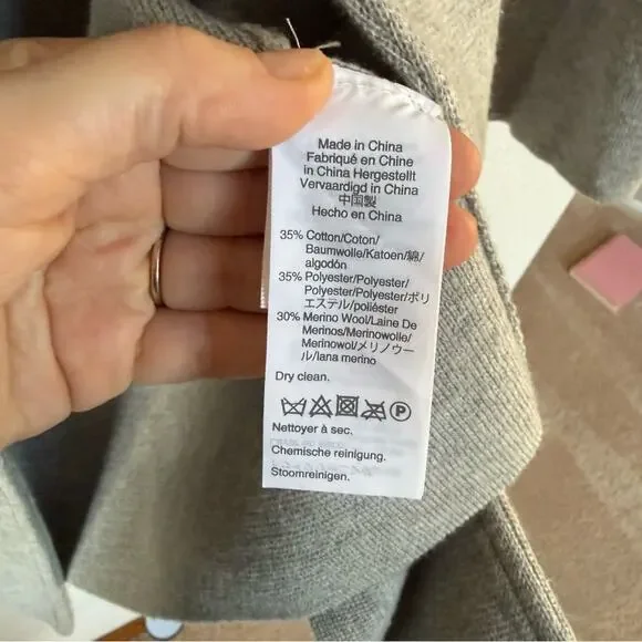 J. Crew Sophie open-front sweater-blazer in Grey Size XS - Picture 3 of 4